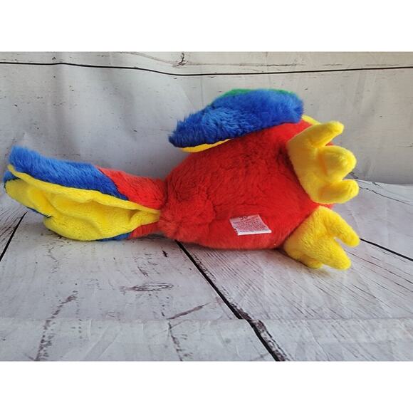 Ty Beanie Buddy Collection Jabber the Parrot Large 9.5" 1999 Retired Plush Toy - Picture 5 of 7